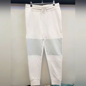 FOREVER 21 WHITE SWEATPANTS